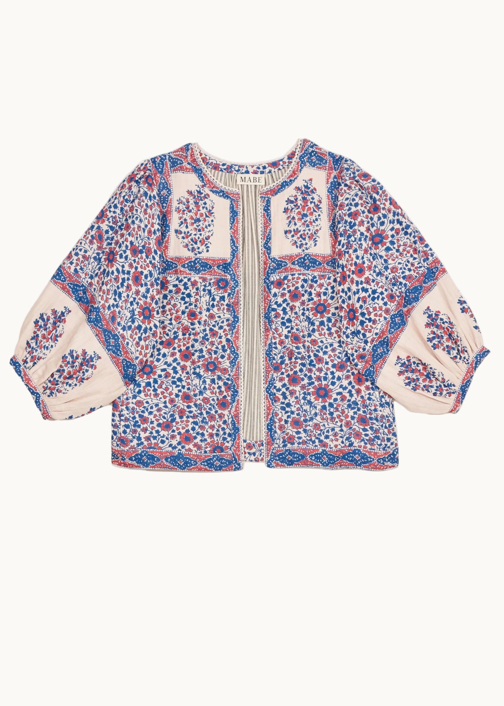 Della Jacket - Blue/Pink