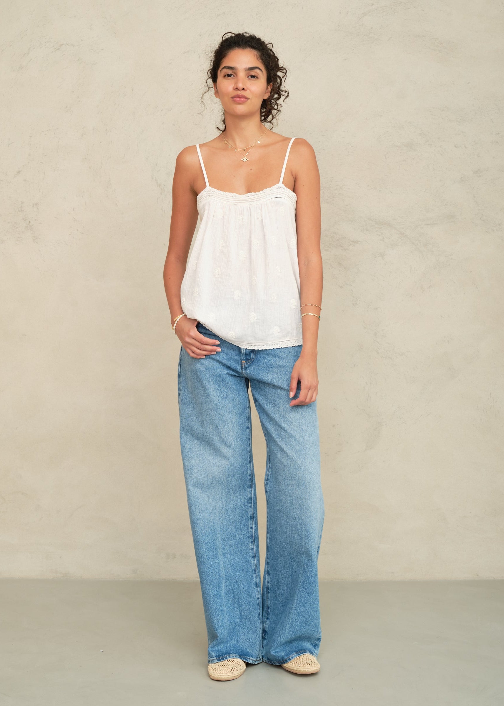 Livie Camisole - Ivory