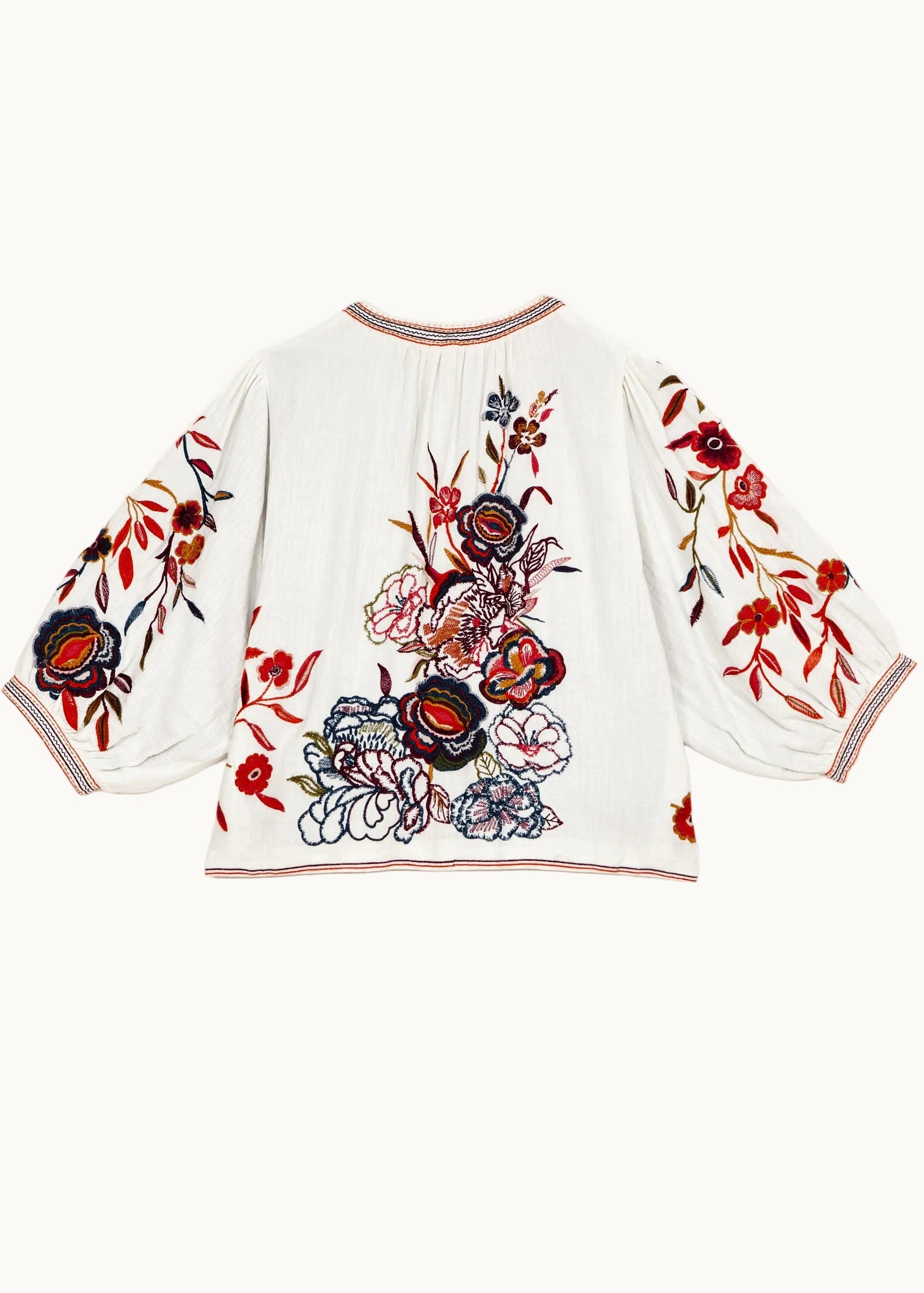 Ori Jacket - Ecru/Multi