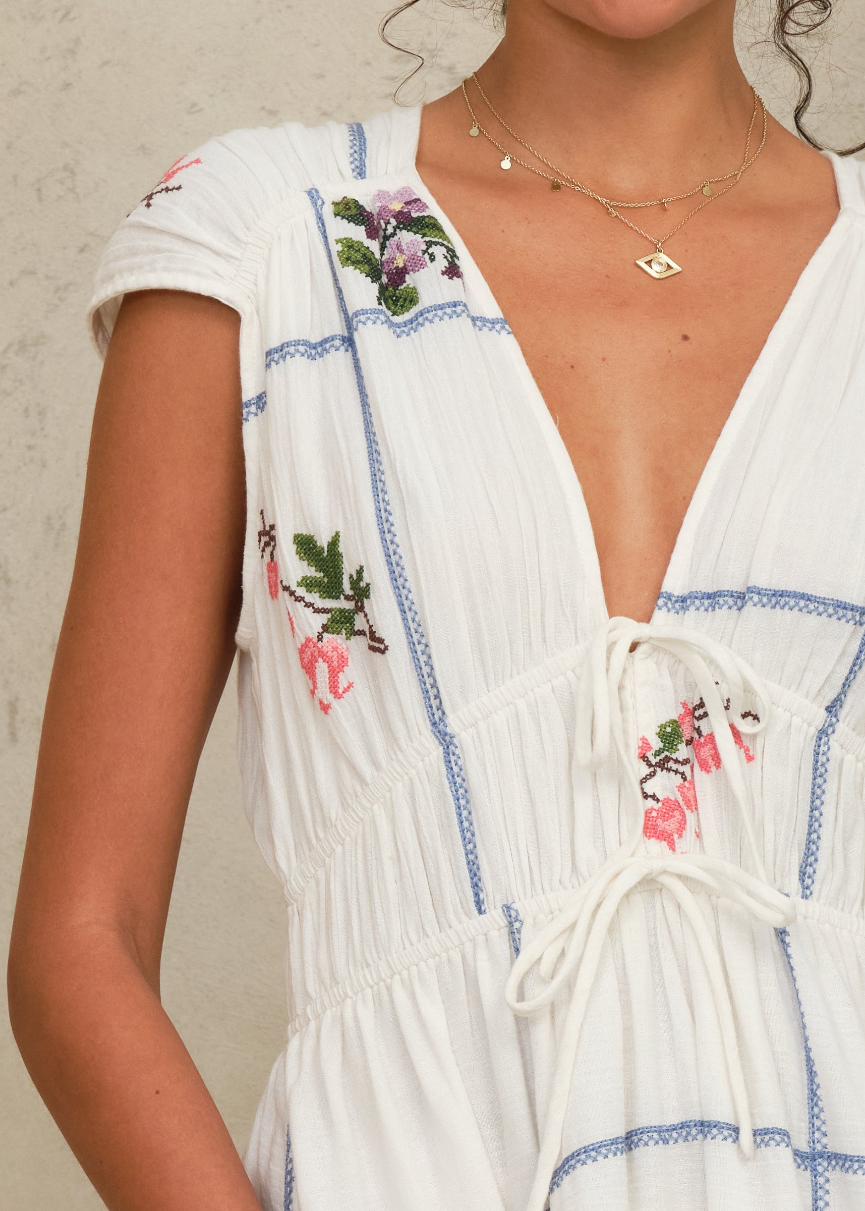 Rhoda Midi Dress - Multi