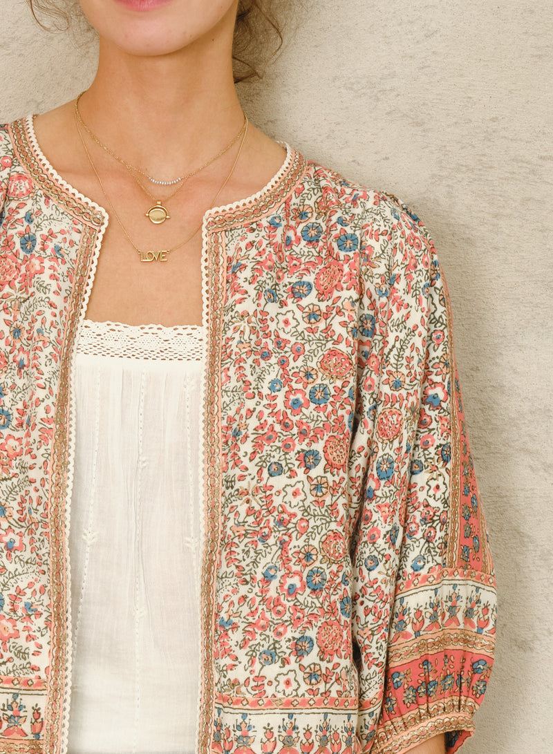Cass Jacket - Coral