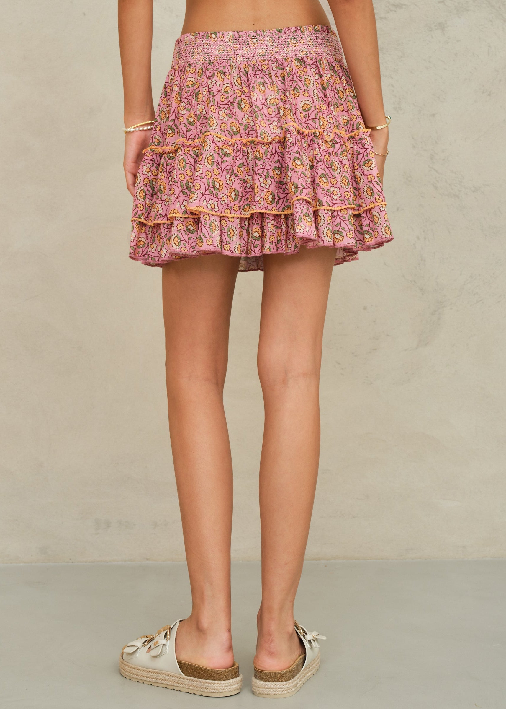 Ceci Mini Skirt - Pink