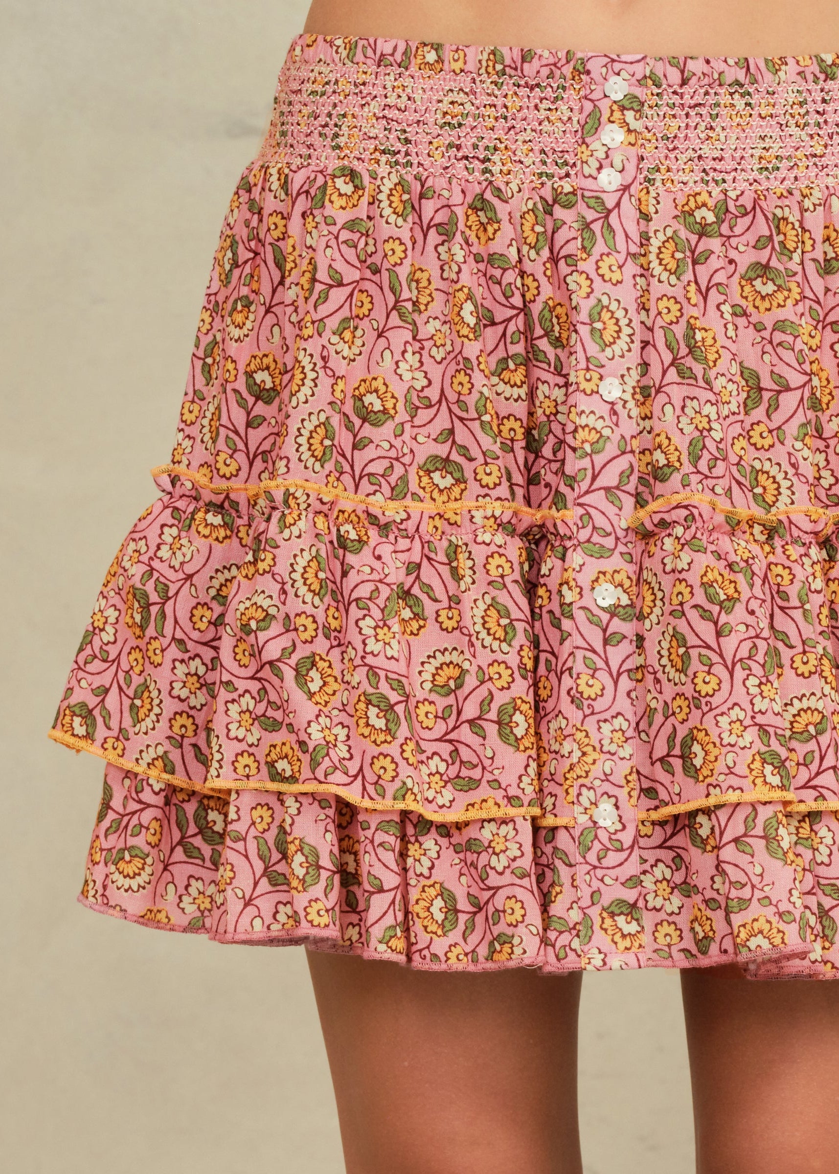 Ceci Mini Skirt - Pink