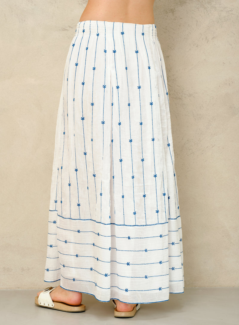 Dacy Maxi Skirt - Blue
