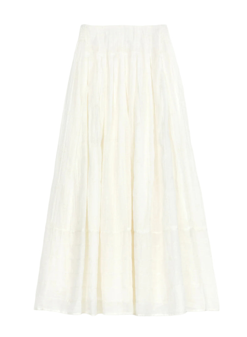 Dacy Maxi Skirt - Ecru