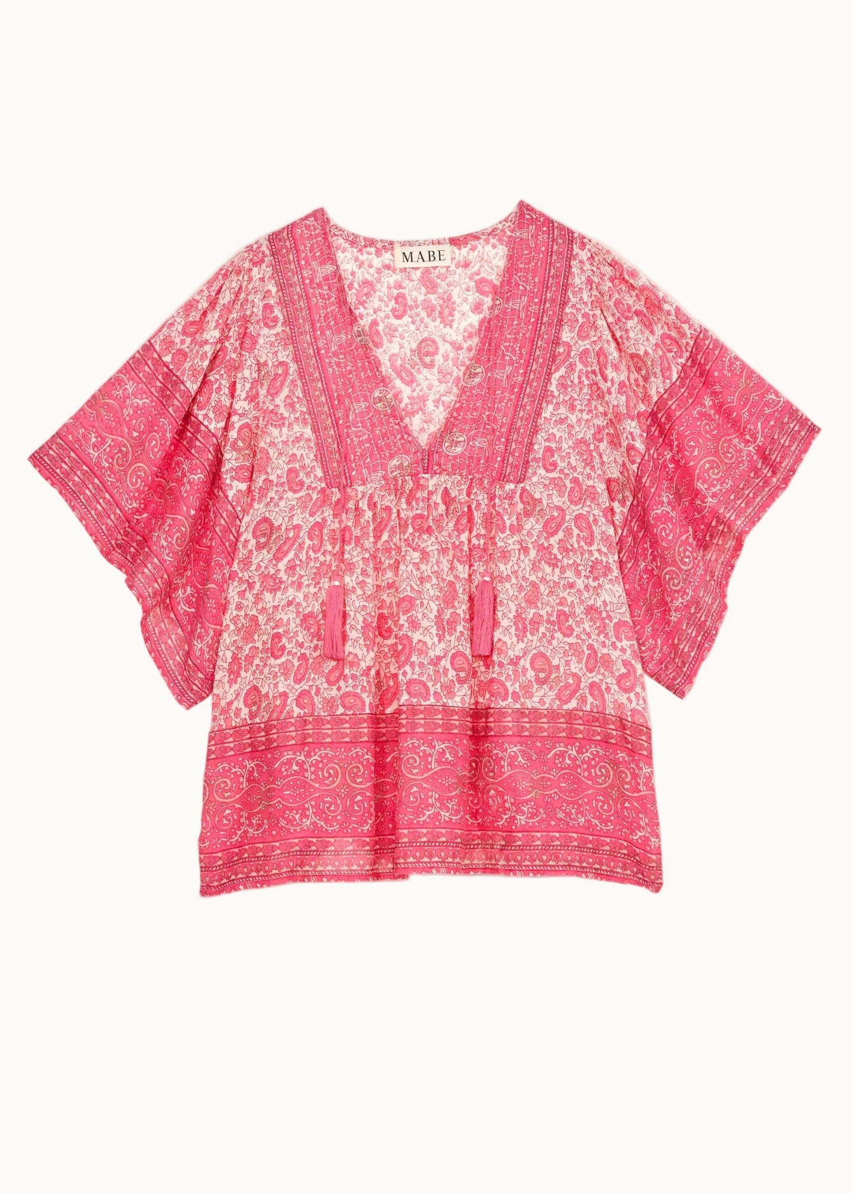 Esti Short Sleeve Top - Pink