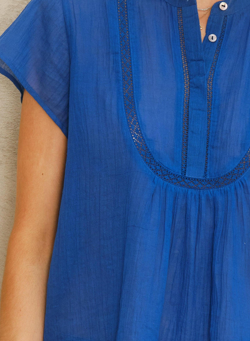 Freya Top - Blue