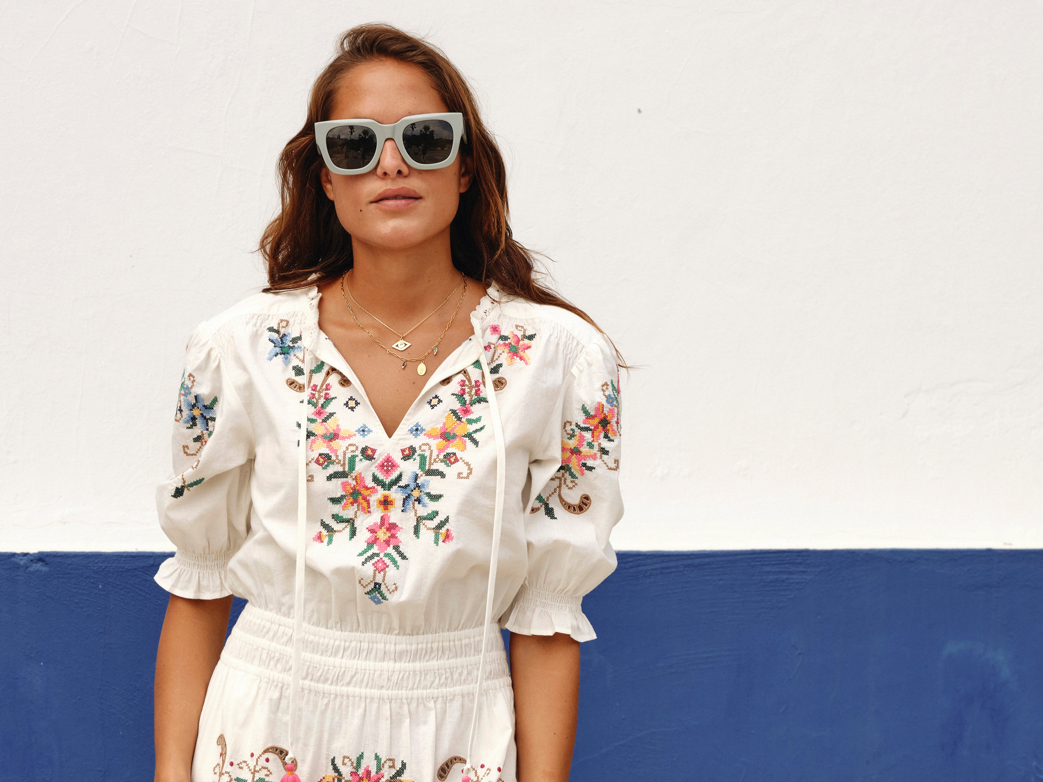 Gracie Midi Dress - Multi