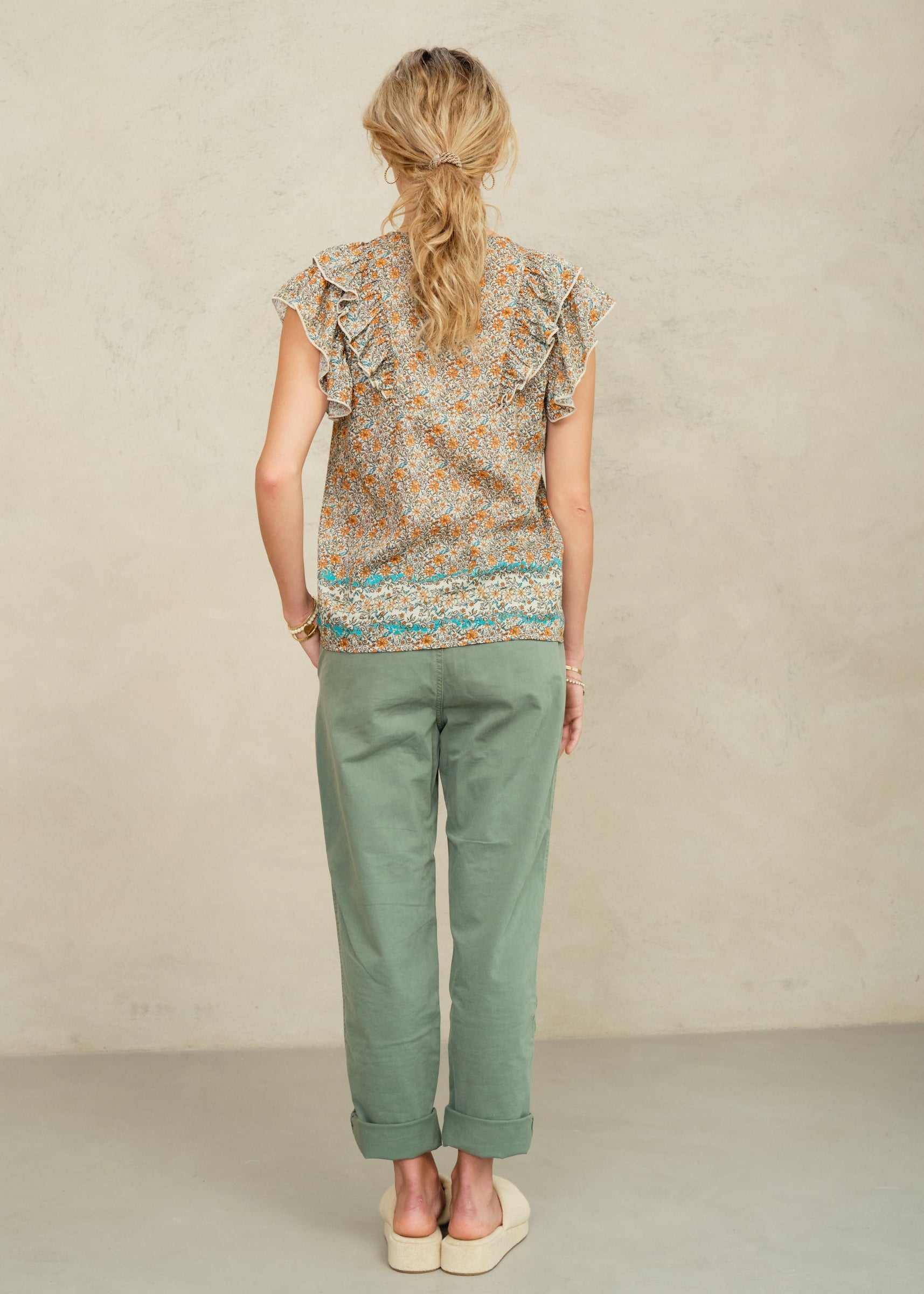 Jaci Frill Top - Multi