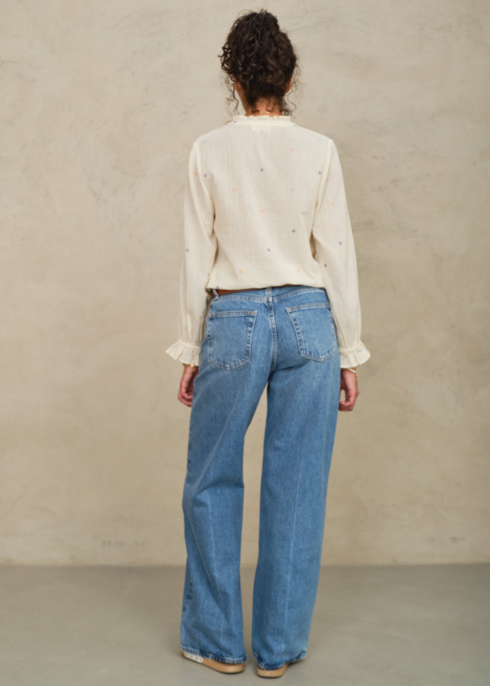 Lucca Long Sleeve Top - Pastel