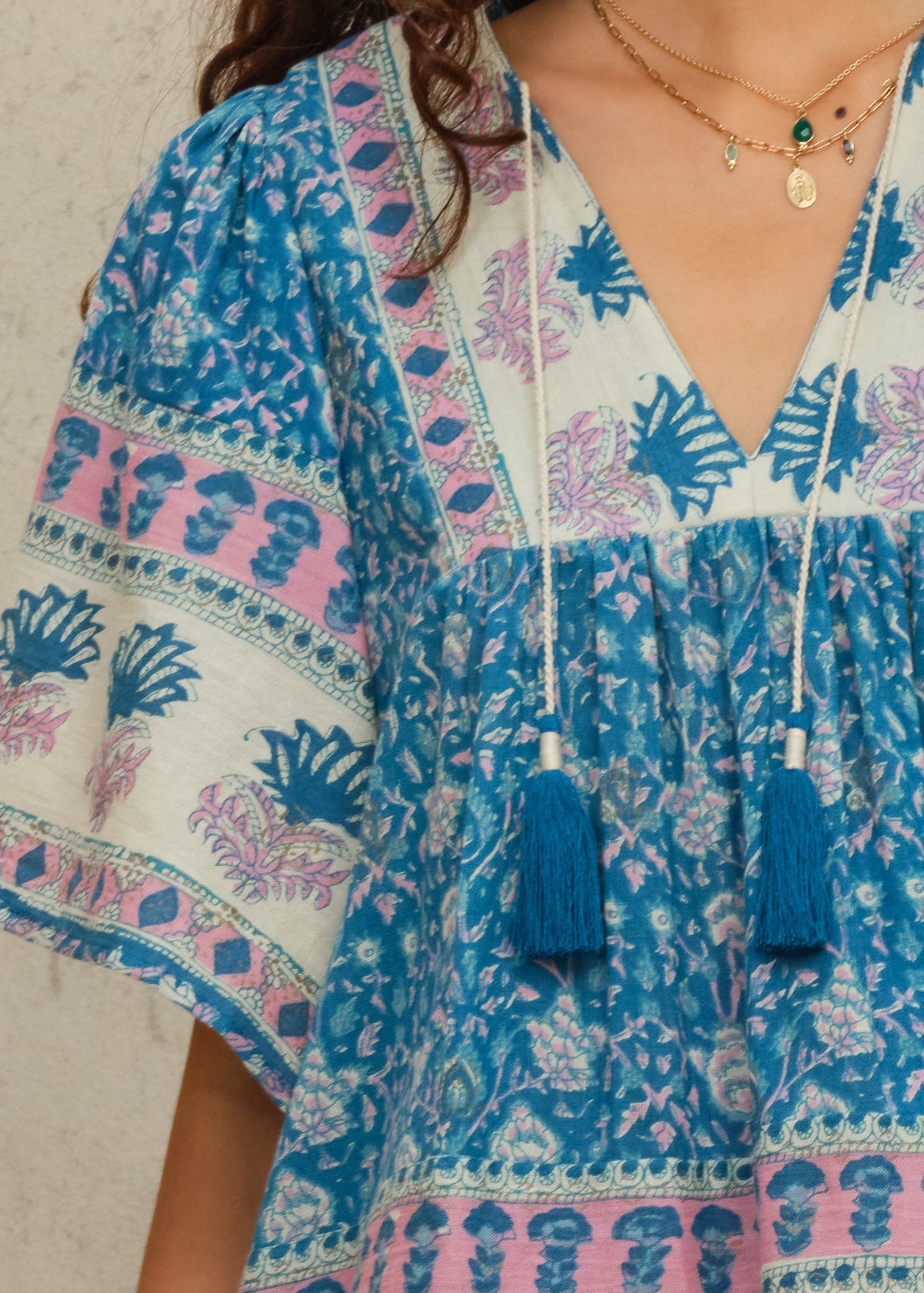 Myla Short Sleeve Top - Multi