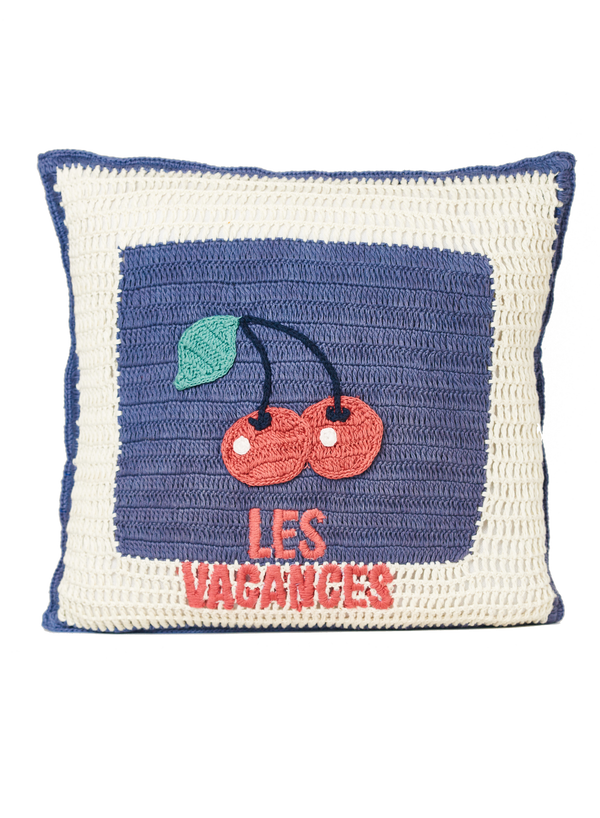 Neve Crochet Cushion - Les Vacances
