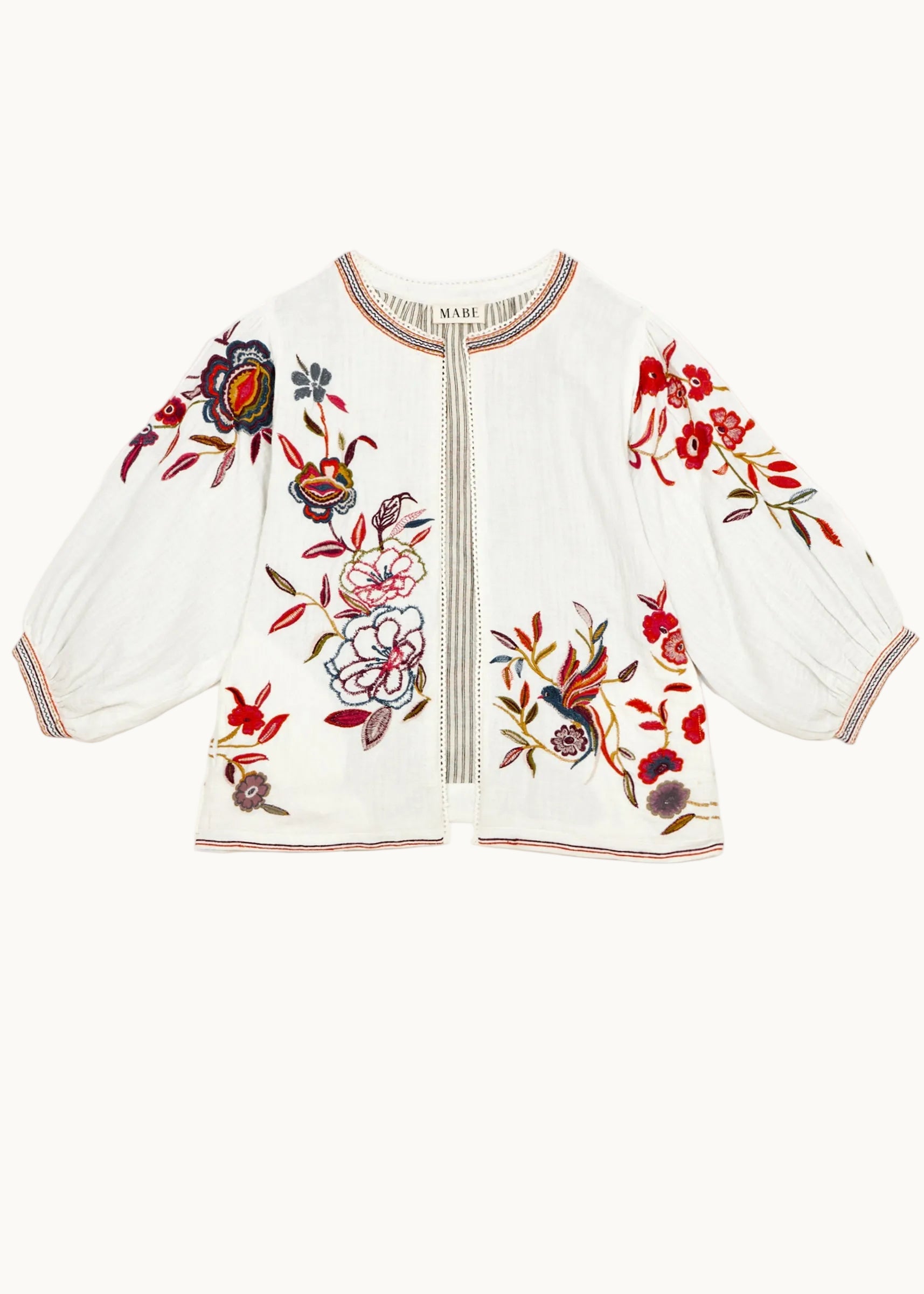 Ori Jacket - Ecru/Multi