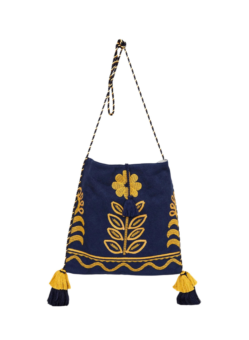 Reni Bag - Navy/Mustard
