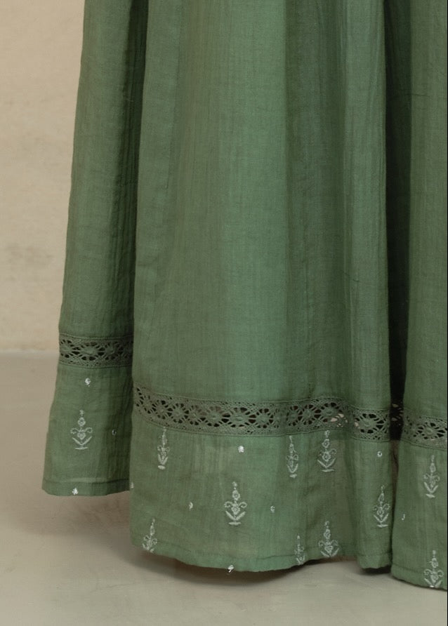 Seri Maxi Skirt - Green