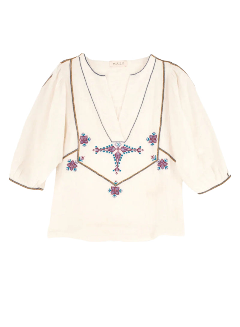 Vivien Top - Ecru